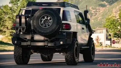 Expedition One Trail Series Dual Swing Rear Bumper Toyota FJ Cruiser 2007-2017 - FJC-RB-DSTC-BARE
