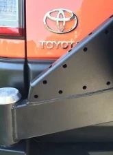 Expedition One Trail Series Rear Bumper w/ Smooth Motion Tire Carrier System Toyota FJ Cruiser 2007-2014                                     - FJC-RB-STC-BARE - Image 5
