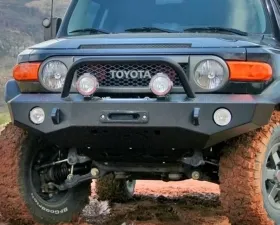 Expedition One Trail Series Bare Metal Standard Hoop Front Bumper Toyota FJ Cruiser 07-14