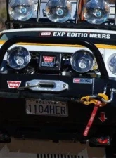 Expedition One Trail Series Bare Metal Standard Hoop Front Bumper Toyota FJ Cruiser 07-14                                     - FJC-FB-H-BARE - Image 5