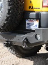 Expedition One Trail Series No Tire Carrier Rear Bumper Toyota FJ Cruiser 2007-2014                                     - FJC-RB-BARE - Image 2