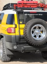 Expedition One Trail Series No Tire Carrier Rear Bumper Toyota FJ Cruiser 2007-2014                                     - FJC-RB-BARE - Image 2