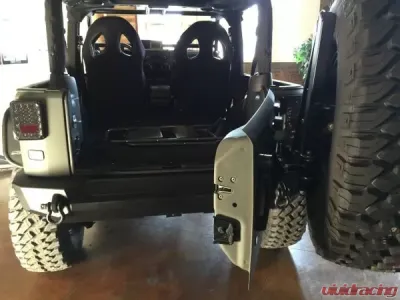 Expedition One Classic Core Series Rear Bumper w/ Smooth Motion STC System Jeep Wrangler JK 2007-2017 - JK-CCS-RB-STC-BARE