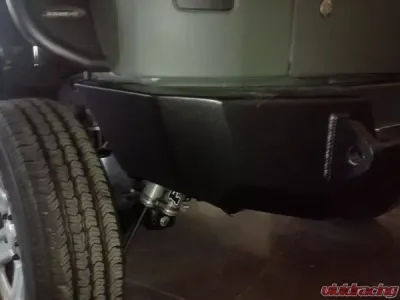 Expedition One Classic Core Series Rear Bumper w/ Smooth Motion STC System Jeep Wrangler JK 2007-2017 - JK-CCS-RB-STC-BARE