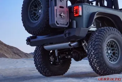 Expedition One Classic Core Series Rear Bumper w/ Smooth Motion STC System Jeep Wrangler JK 2007-2017 - JK-CCS-RB-STC-BARE