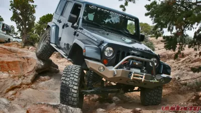 Expedition One Classic Trail Series Full Width Front Bumper Jeep Wrangler JK 2007-2017 - JK-CTS-FB-BARE