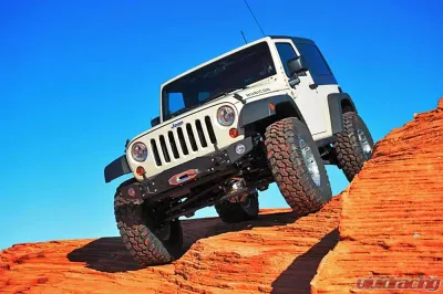 Expedition One Basic DX Front Bumper Modular Side Wings Jeep Wrangler JK 2007-2017 - JK-DX-SW-BARE