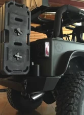 Expedition One Classic Core Series Rear Bumper w/ Smooth Motion STC System Jeep Wrangler JK 2007-2017                                     - JK-CCS-RB-STC-BARE - Image 5