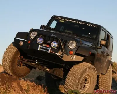 Expedition One Classic Trail Series Full Width Front Bumper Jeep Wrangler JK 2007-2017 - JK-CTS-FB-BARE