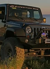 Expedition One Classic Trail Series Full Width Front Bumper Jeep Wrangler JK 2007-2017                                     - JK-CTS-FB-BARE - Image 7
