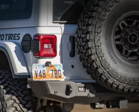Expedition One License Plate Mount Jeep Wrangler JL 2018+