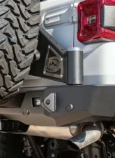 Expedition One Core Series 2 Rear Bumper w/ Smooth Motion Tire Carrier System Jeep Wrangler JL 2018+                                     - JL18-CS2-RB-STC-BARE - Image 6
