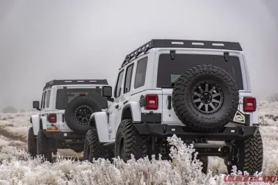 Expedition One Trail Series 2 Full Width Rear Bumper Jeep Wrangler JL 2018+ - JL18-TS2-RB-BARE