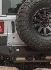 Expedition One Trail Series 2 Rear Bumper w/ Smooth Motion Tire Carrier System Jeep Wrangler JL 2018+                                     - JL18-TS2-RB-STC-BARE - Image 9