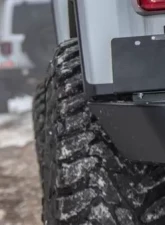 Expedition One Trail Series 2 Rear Bumper w/ Smooth Motion Tire Carrier System Jeep Wrangler JL 2018+                                     - JL18-TS2-RB-STC-BARE - Image 2