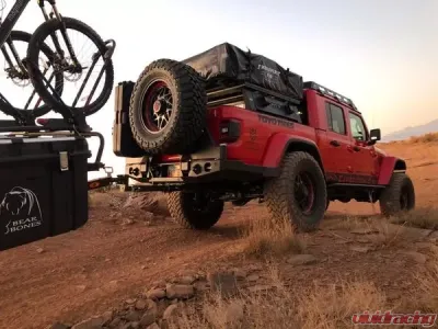 Expedition One Trail Series Dual Swing Rear Bumper Jeep Gladiator JT 2019+ - JTGLDTR19+RB-DSTC-BARE