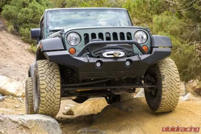 Expedition One Mule Full Width Front Bumper Jeep Wrangler - MULE-FB-FULL-PC