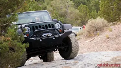 Expedition One Mule Full Width Front Bumper Jeep Wrangler - MULE-FB-FULL-PC