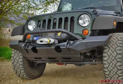 Expedition One Mule Full Width Front Bumper Jeep Wrangler - MULE-FB-FULL-PC