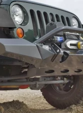 Expedition One Mule Mid Width Front Bumper Jeep Wrangler                                     - MULE-FB-MID-PC - Image 2