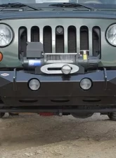 Expedition One Mule Mid Width Front Bumper Jeep Wrangler                                     - MULE-FB-MID-PC - Image 3
