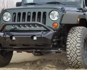 Expedition One Mule Equipment Stubby Front Bumper Jeep Wrangler