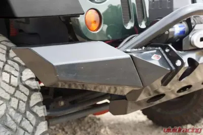 Expedition One Mule Equipment Stubby Front Bumper Jeep Wrangler - MULE-FB-STUBBY-PC