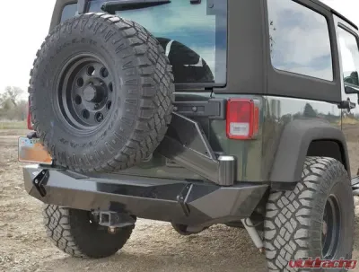 Expedition One Mule Equipment Rear Bumper with Tire Carrier System Jeep Wrangler JK 2007-2017 - MULE-RB-STC-PC