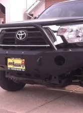 Expedition One Kodiak Style Front Winch Bumper Toyota Tacoma 2012-2015                                     - TACO12-15-FB-KD-BARE - Image 2