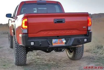 Expedition One RangeMax Rear Bumper Toyota Tacoma 2016+ - TACO16+RB-BARE