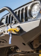 Expedition One Trail Series Front Winch Bumper Jeep Wrangler TJ 1997-2006                                     - TJ-FB-BARE - Image 2
