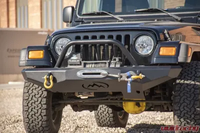 Expedition One Trail Series Front Winch Bumper Jeep Wrangler TJ 1997-2006 - TJ-FB-BARE