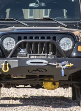 Expedition One Trail Series Front Winch Bumper Jeep Wrangler TJ 1997-2006                                     - TJ-FB-BARE - Image 6
