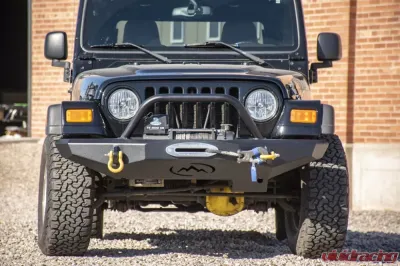 Expedition One Trail Series Front Winch Bumper Jeep Wrangler TJ 1997-2006 - TJ-FB-BARE