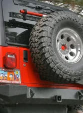 Expedition One Rear Bumper Jeep Wrangler TJ 1997-2006                                     - TJ-RB-BARE - Image 4