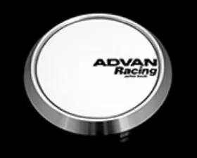 Advan 63mm Flat Type Center Cap - White