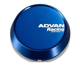 Advan Racing Center Cap 73mm Blue