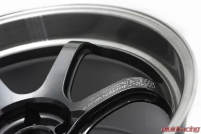 Advan R6 Wheel 20x11 5x114.3 15mm Machining & Black Coated Graphite - YA60M15EBG