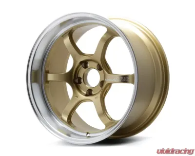 Advan R6 Wheel 18x10.5 5x114.3 24mm Machining & Racing Brass Gold - YA68L24EMBZ