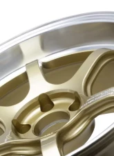 Advan R6 Wheel 18x10.5 5x114.3 24mm Machining & Racing Brass Gold                                     - YA68L24EMBZ - Image 3