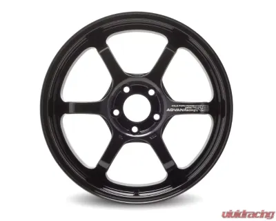 Advan R6 Wheel 18x10 5x100 35mm Racing Titanium Black - YA68K35DTB