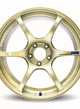 Advan RGIII Wheel 17x7 4x100 47mm Racing Gold Metallic                                     - YAR7E47AZ - Image 2