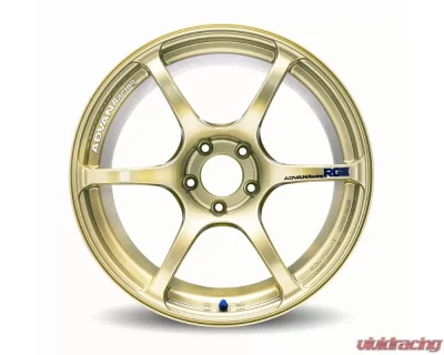 Advan RGIII Wheel 17x7 4x100 47mm Racing Gold Metallic - YAR7E47AZ