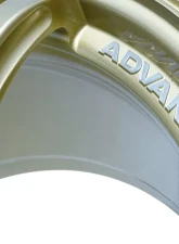 Advan RGIII Wheel 17x7 4x100 47mm Racing Gold Metallic                                     - YAR7E47AZ - Image 5