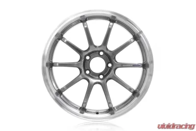 Advan RS-DF Progressive Wheel 18x10.5 5x114.3 24mm Machining & Racing Hyper Black - YAS8L24EHB