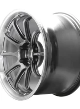 Advan RS-DF Progressive Wheel 18x10.5 5x114.3 24mm Machining & Racing Hyper Black                                     - YAS8L24EHB - Image 3