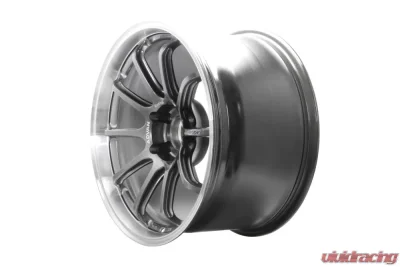 Advan RS-DF Progressive Wheel 18x10.5 5x114.3 24mm Machining & Racing Hyper Black - YAS8L24EHB