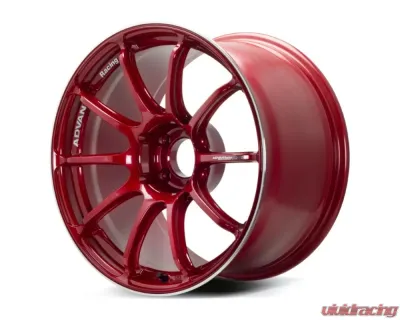 Advan RSIII Wheel 18x8 5x114.3 45mm Racing Candy Red & Ring - YA38G45ECRR