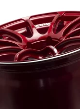 Advan RSIII Wheel 18x8 5x114.3 45mm Racing Candy Red & Ring                                     - YA38G45ECRR - Image 3