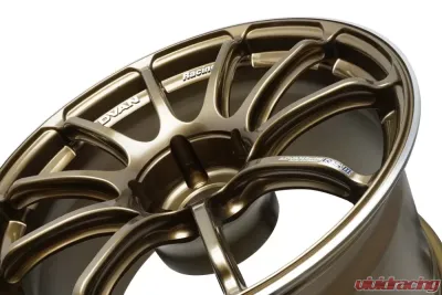 Advan RSIII Wheel 18x8 5x114.3 45mm Umber Bronze Metallic & Ring - YA38G45EUAR
